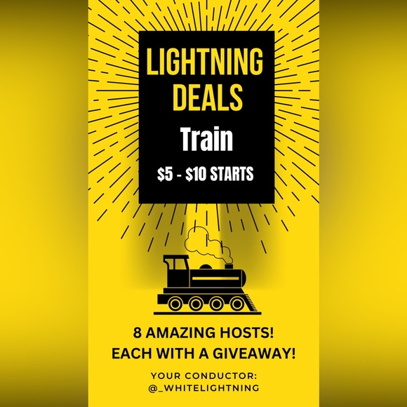 ONE YEAR Lightning Deals train ride 11/29 - Picture 2 of 2